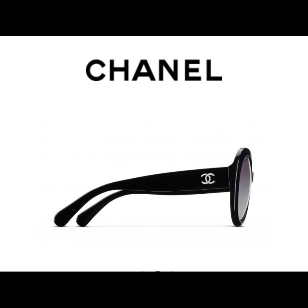 🖤$450. Chanel Classic Round Blk W/ silver CC logo - Picture 9 of 17